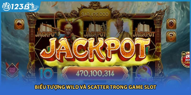 Biểu tượng Wild và Scatter trong game slot