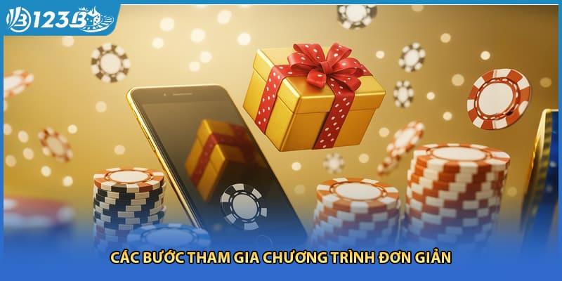 Các bước tham gia chương trình đơn giản