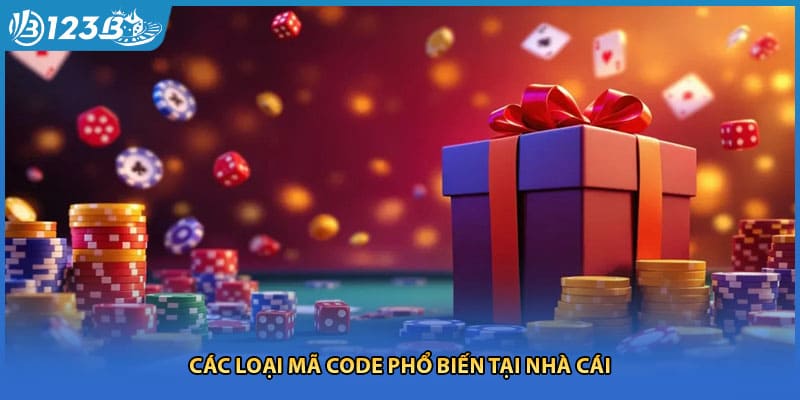 Các loại mã code phổ biến tại nhà cái