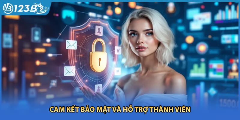 Cam kết bảo mật và hỗ trợ thành viên