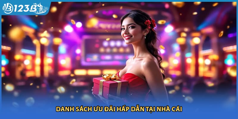 Danh sách ưu đãi hấp dẫn tại nhà cái