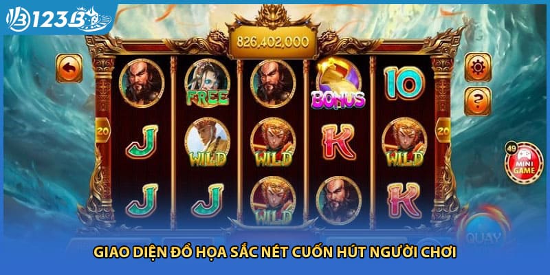 Giao diện đồ họa sắc nét cuốn hút người chơi