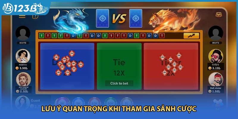 Lưu ý quan trọng khi tham gia sảnh cược