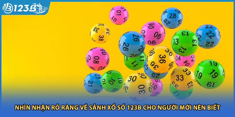Nhìn nhận rõ ràng về sảnh xổ số 123B cho người mới nên biết